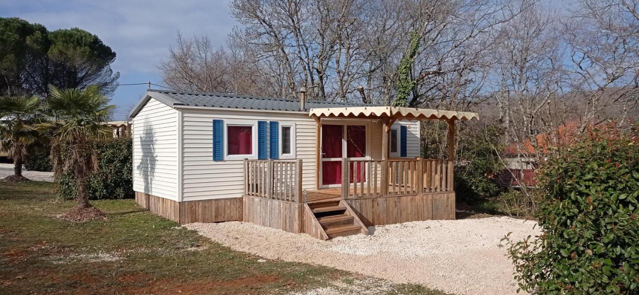 Camping Le Bel Air Mobil Home Le Figuier 6 Personnes Limogne-en-Quercy المظهر الخارجي الصورة